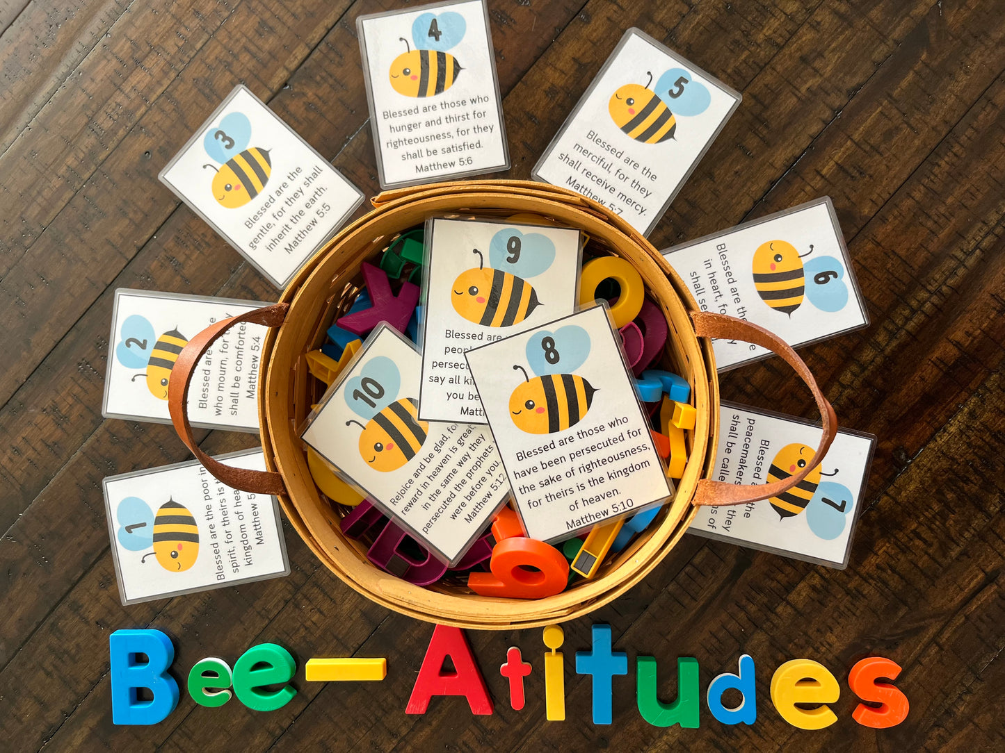 Bee-Atitudes Scavenger Hunt