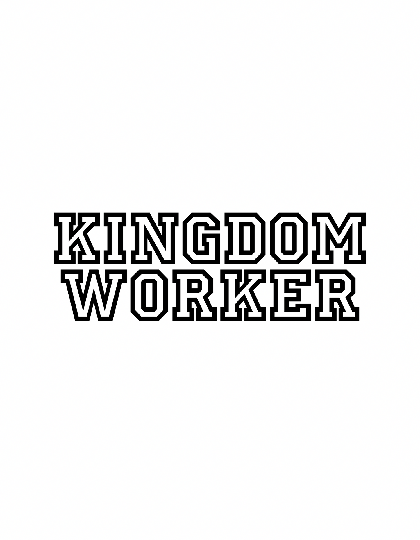 Kingdom Worker SVG